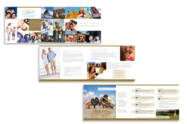 Vacation Club Brochure design